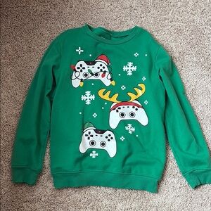 Boys large Christmas sweatshirt